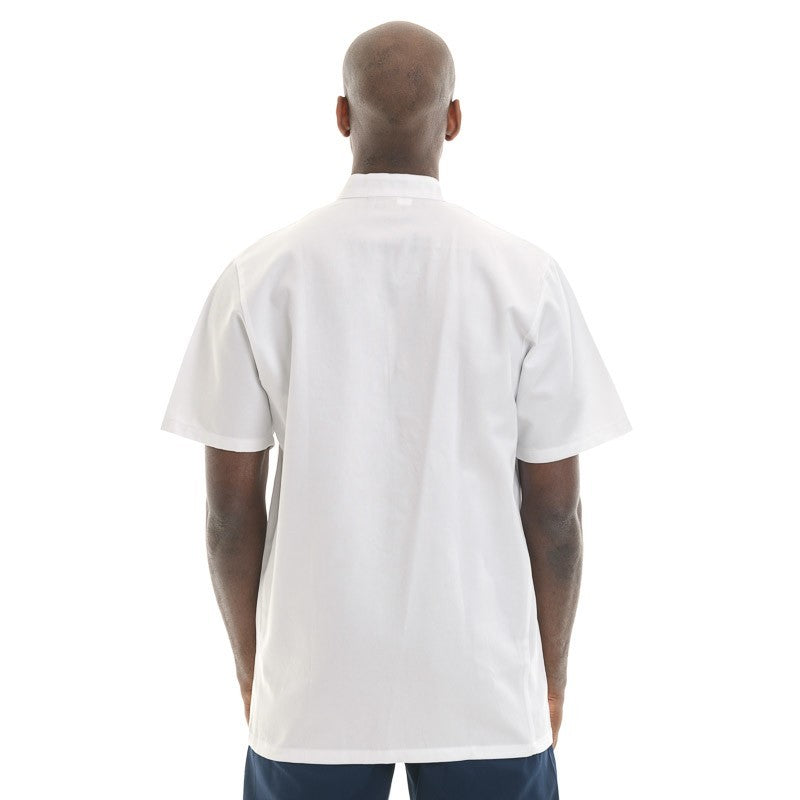 Men’s White Medical Blouse – Professional Comfort for Everyday Care