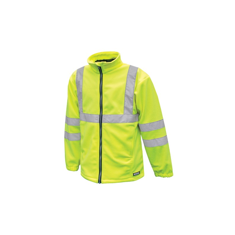 High-Visibility Polar Fleece Jacket – Warmth and Safety Combined